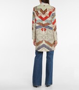 Thumbnail for your product : Etro Printed linen, silk and cotton coat