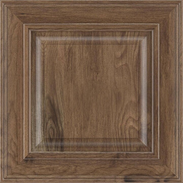 American Woodmark Savannah 11 9/16 in. W x 3/4 in. D x 11 1/2 in. H in Cherry Clove Cabinet Door Sample