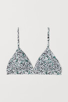 Thumbnail for your product : H&M Padded triangle bikini top