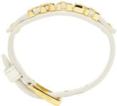 Thumbnail for your product : Prada White Saffiano Bracelet