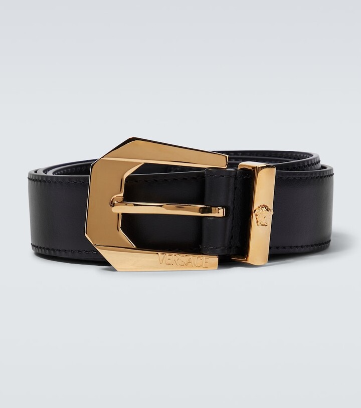 Medusa Heritage leather belt