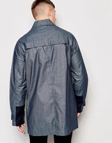 Thumbnail for your product : NATIVE YOUTH Coated Chambray Trench
