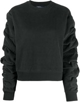 Thumbnail for your product : Levi's Made & Crafted Ruched-Sleeve Sweatshirt