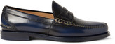 Thumbnail for your product : Gucci Burnished-Leather Loafers