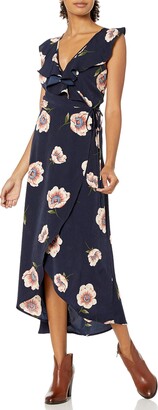 Blu Pepper Women's Floral Maxi Dress