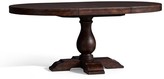 Thumbnail for your product : Pottery Barn Lorraine Round Pedestal Extending Dining Table - Hewn Oak