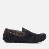 Thumbnail for your product : Barbour Men's Monty Suede Moccasin Slippers - Navy