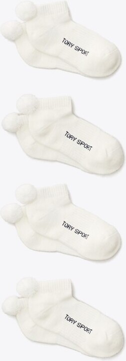 Performance Compression Pom-Pom Socks, 4-Pack