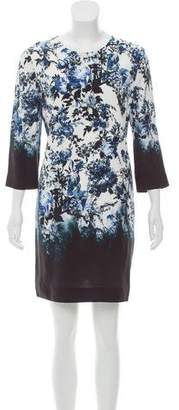 Erdem Silk Floral Print Dress