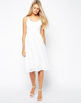 Thumbnail for your product : ASOS Sundress in Cutwork Texture