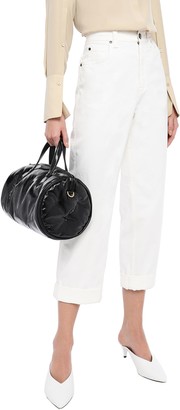 Anya Hindmarch Crinkled Patent-leather Tote