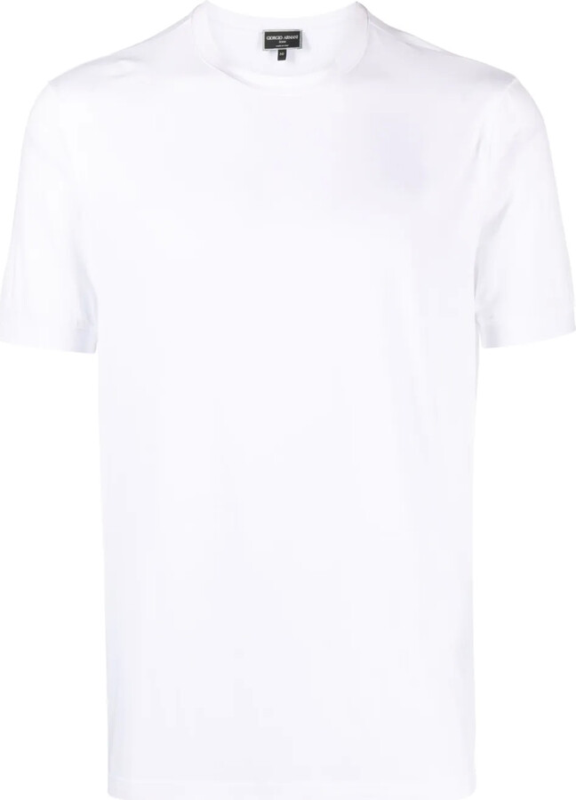 Giorgio Armani crew-neck plain T-shirt