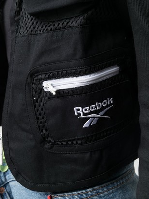 Reebok Classics zip-up logo vest