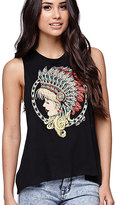 Thumbnail for your product : Riot Society Headdress Girl Muscle Tank
