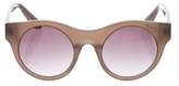 Thumbnail for your product : Elizabeth and James Gradient Round Sunglasses