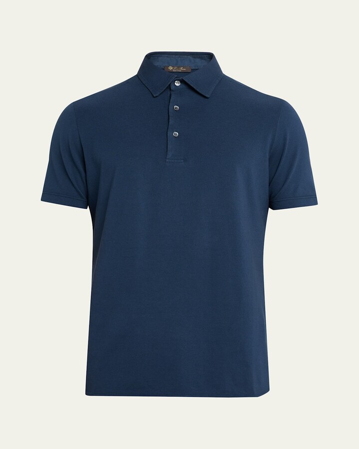 Men's Cotton Pique Polo Shirt