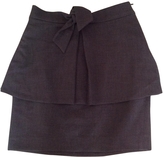 Thumbnail for your product : Claudie Pierlot Grey Polyester Skirt