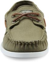 Thumbnail for your product : Levi's Men's Parker Army Green Canvas Boat Shoe