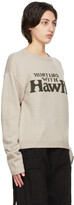 Thumbnail for your product : Reese Cooper Beige 'Hunting With Hawks' Sweater