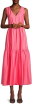Thumbnail for your product : HUGO BOSS Tiered Sleeveless Midi-Dress