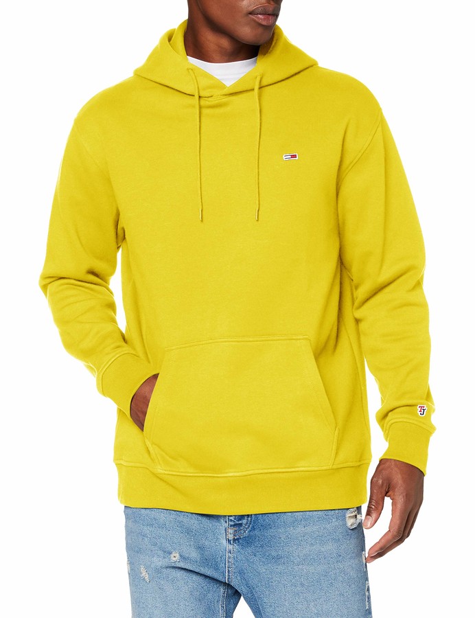 tommy jeans sweatshirt yellow