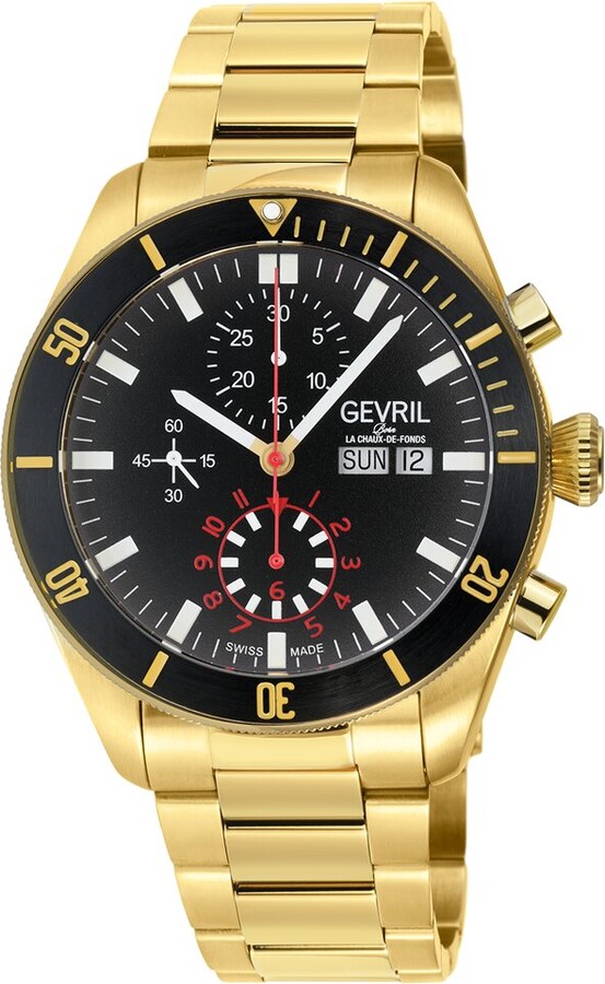 Gevril Men's Yorkville Chronograph Watch ShopStyle