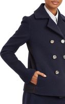 Thumbnail for your product : Paco Rabanne Cropped Peacoat-Blue