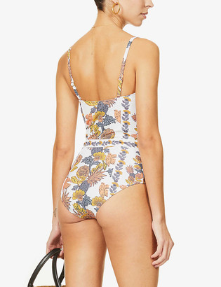 Tory Burch Lipsi Wonderland floral-print one-piece swimsuit