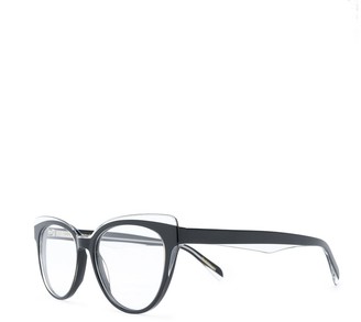 Epos Astrea cat eye frame glasses