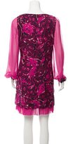 Thumbnail for your product : Tory Burch Wool & Silk-Blend Mini Dress