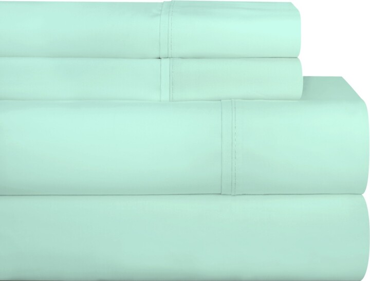 Celeste Home Luxury Weight Solid Cotton Flannel Sheet Set, Twin