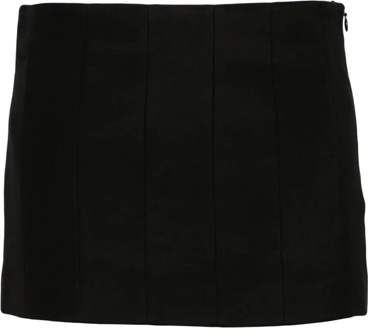 KHAITE The Meelar mini skirt