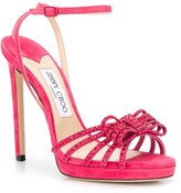 Thumbnail for your product : Jimmy Choo Kaite 120mm crystal-embellished sandals