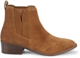steve madden blanco leather ankle boot