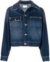 Thumbnail for your product : Current/Elliott Cropped Denim Jacket