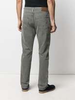 Thumbnail for your product : Brunello Cucinelli Ripped Detailing Straight-Leg Jeans
