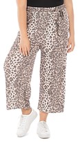 Thumbnail for your product : Baobab Collection Plus Size Doris Leopard Print Cropped Pants