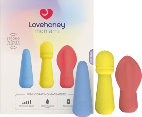1pkLovehoneymonamiTrioSetofClitoralMiniMassagers