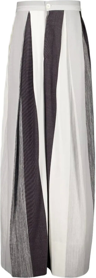 MARRAKSHI LIFE Pleated Stripe Trousers