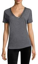 Thumbnail for your product : The Kooples Deep V-Neck Tee