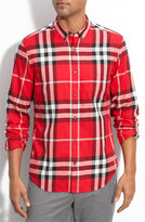 Thumbnail for your product : Burberry Trim Fit Exploded Check Print Shirt
