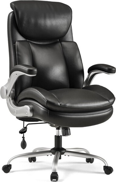 Der Rose BALHAMTRADE-OfficeChairBigandTallwithAdjustableLumbarSupportExtraWideSeatThickBlack-XXL-500LBS26.97\