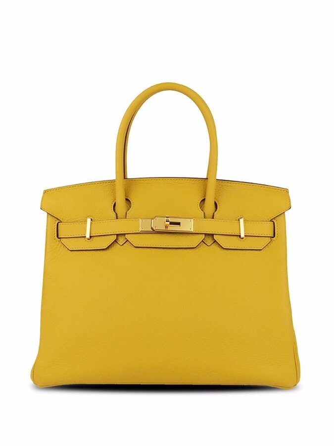 birkin yellow bag