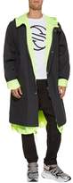 Thumbnail for your product : Juun.J Neon Hooded Parka Coat