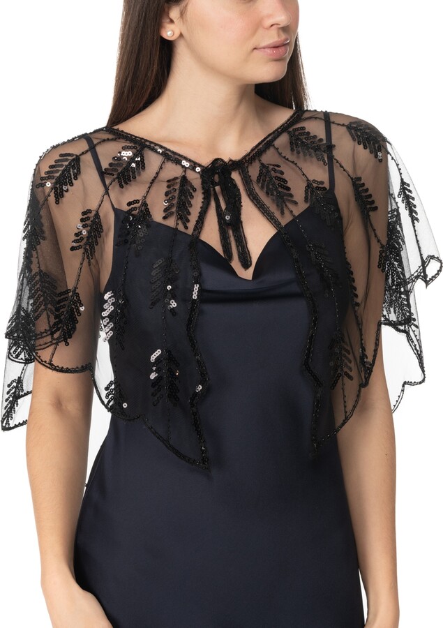INC International Concepts Art Deco Capelet, Created for Macy's