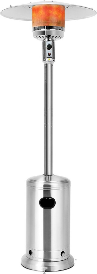 48000 Btu Stainless Steel Propane Patio Standing Heater