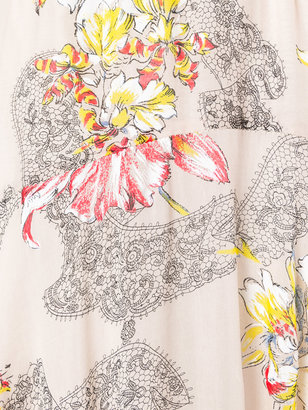Philosophy Di Lorenzo Serafini long floral patterned skirt