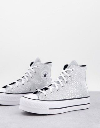 Converse Silver Shoes For Women | Shop the world's largest collection of  fashion | ShopStyle UK