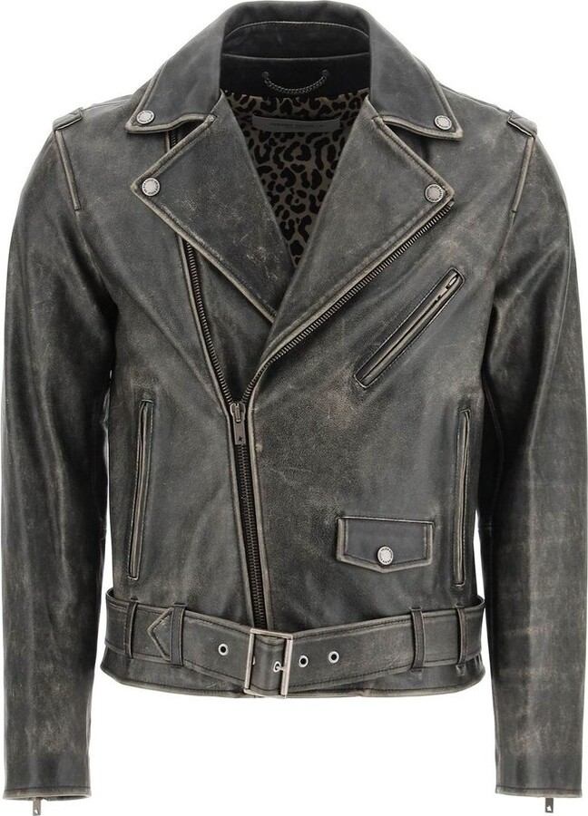 Golden Goose Zipped Biker Jacket