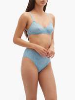 Thumbnail for your product : Araks Tamara Underwire Lace Bra - Womens - Light Blue